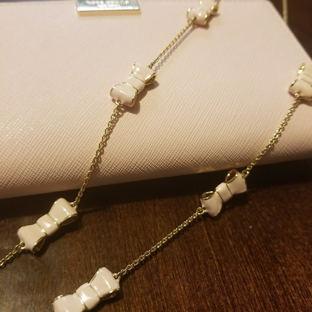 Kate Spade bow necklace